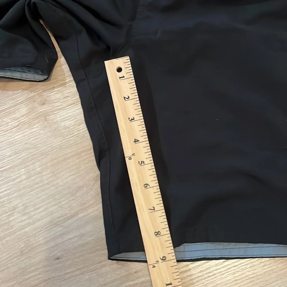 Nike men’s black/gray swim trunks. Size S.